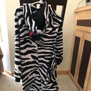 Zebra onesie